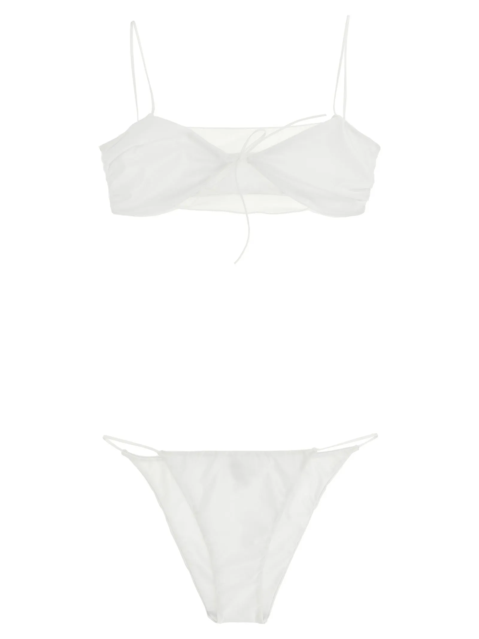 Sporty Mesh Beachwear White sold by Wanan Luxury