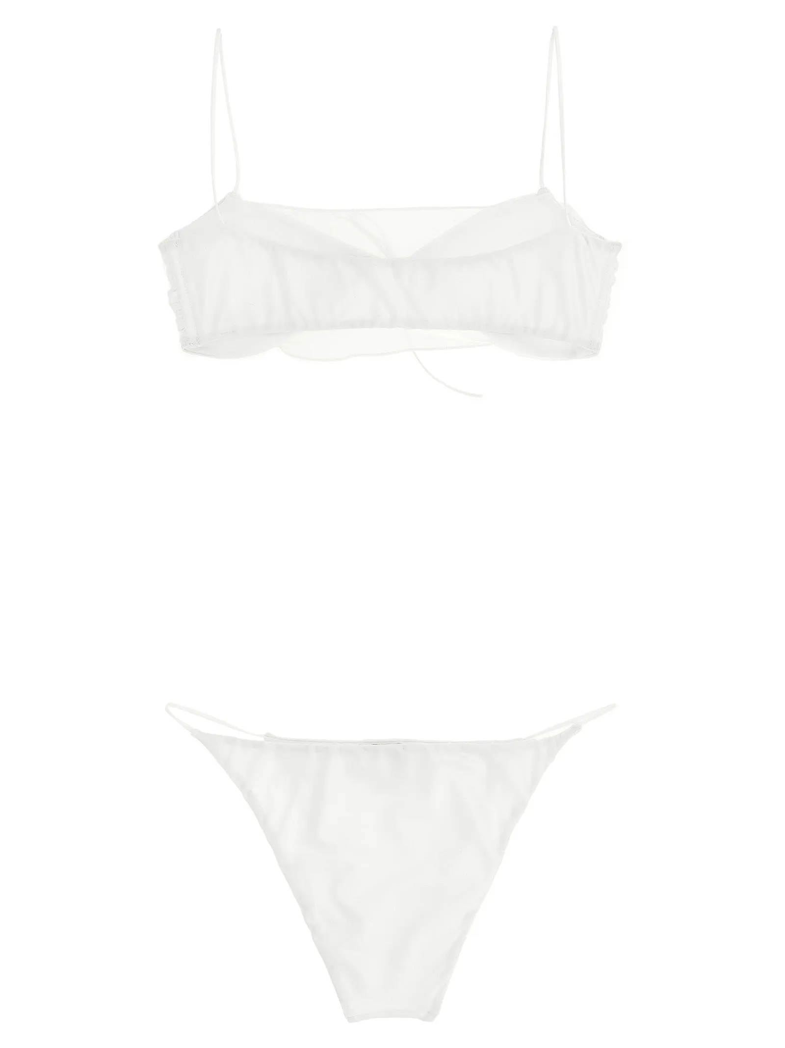 Sporty Mesh Beachwear White sold by Wanan Luxury product image thumbnail 2