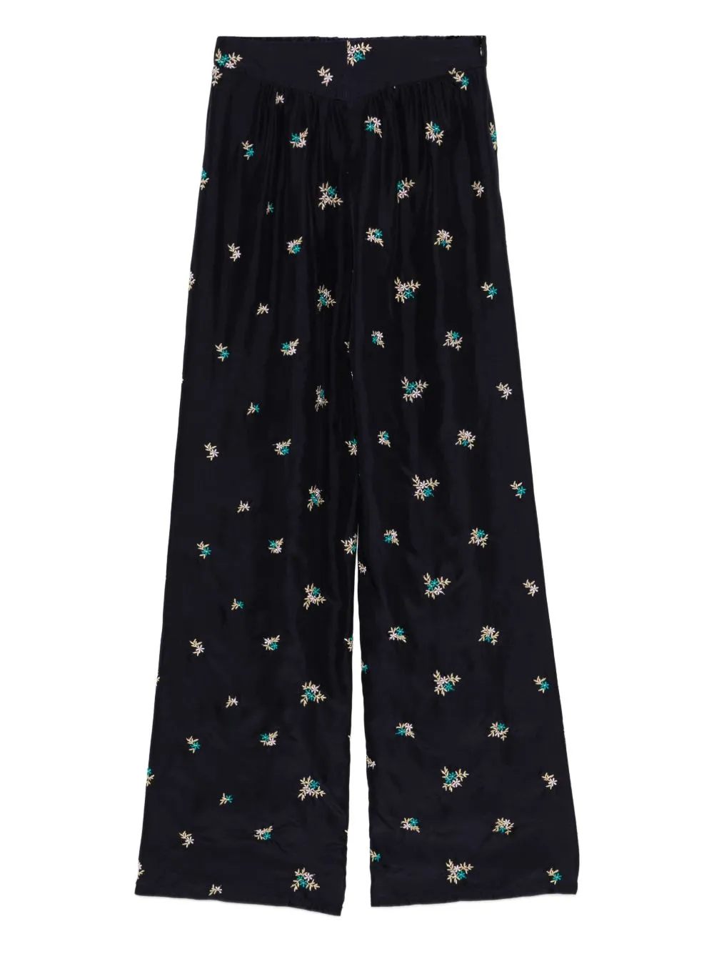 Embroidered Silk Trousers sold by Wanan Luxury