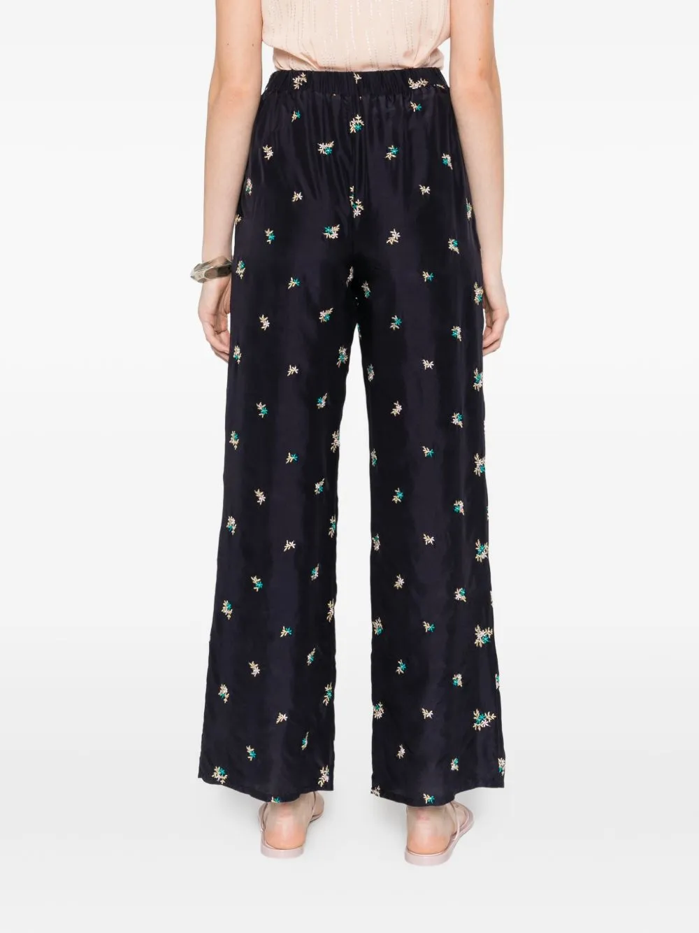 Embroidered Silk Trousers sold by Wanan Luxury product image thumbnail 5