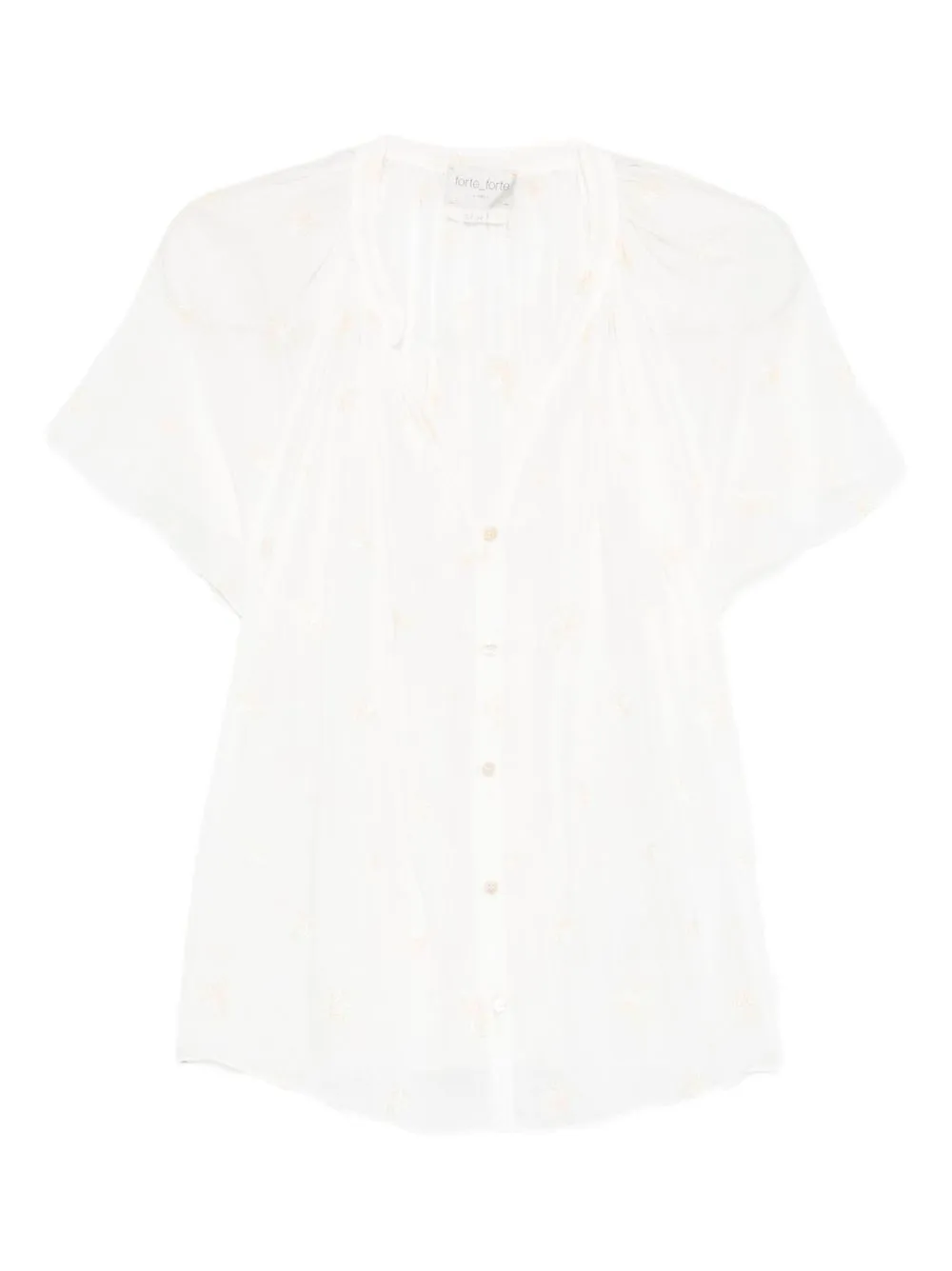 Embroidered Cotton Shirt sold by Wanan Luxury