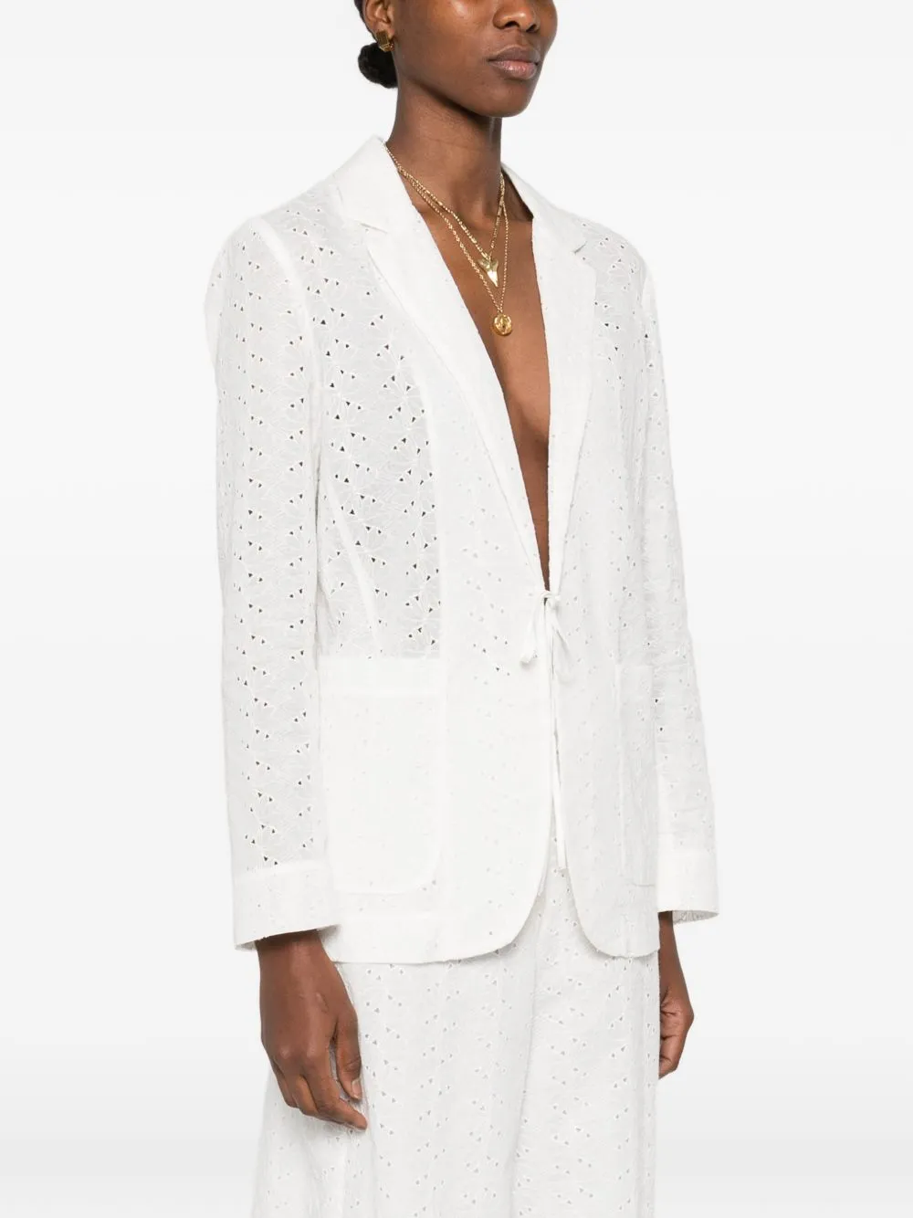 Embroidered Cotton Jacket sold by Wanan Luxury product image thumbnail 3