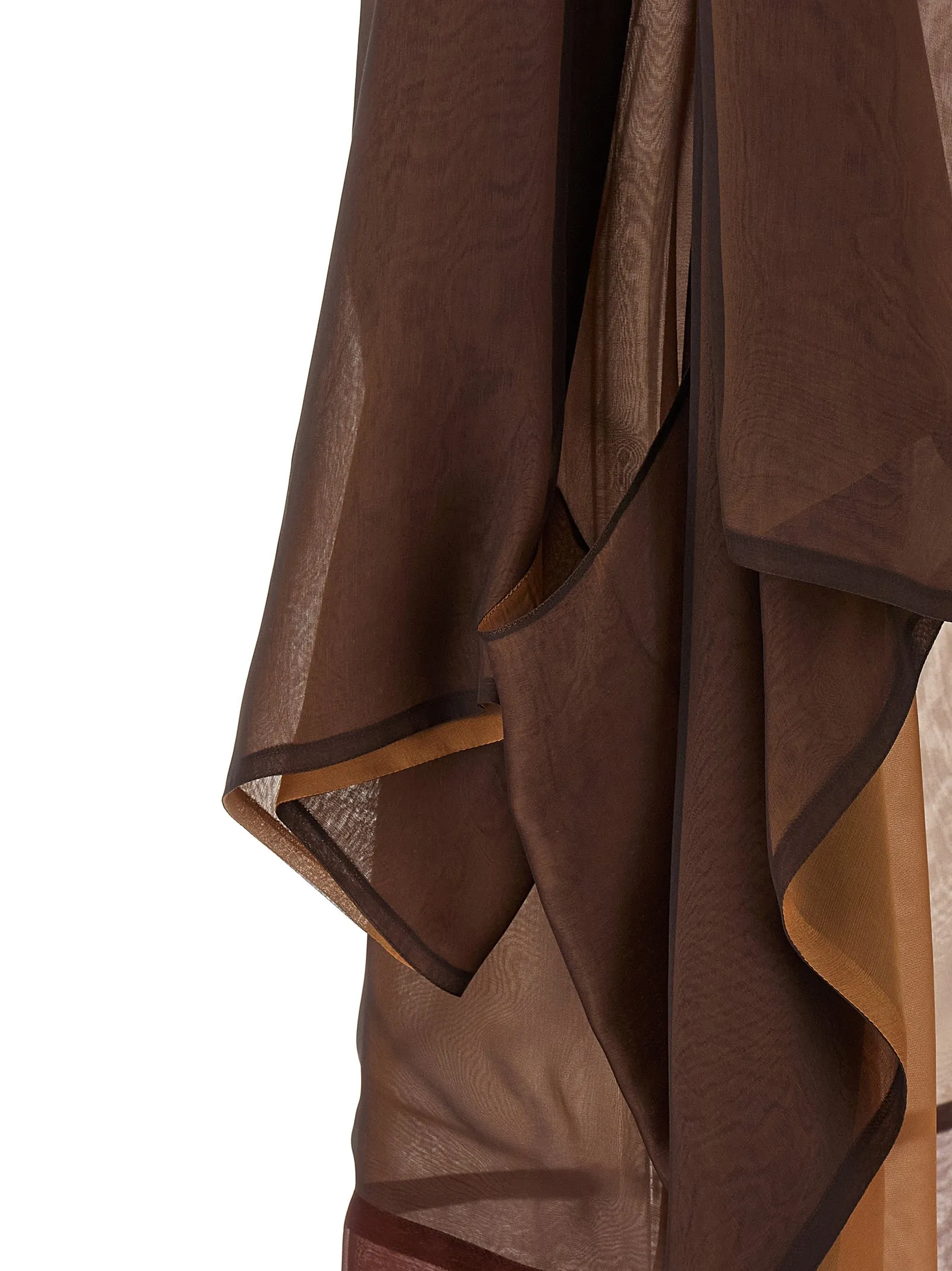 Chiffon Cardigan Sweaters And Cardigans Brown sold by Wanan Luxury product image thumbnail 4
