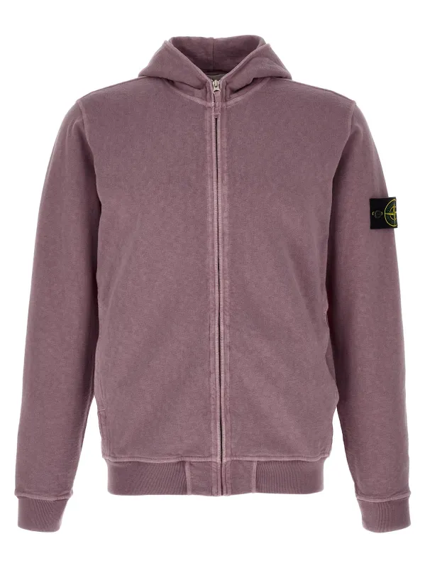 6100032 Sweatshirt Purple made by Stone Island