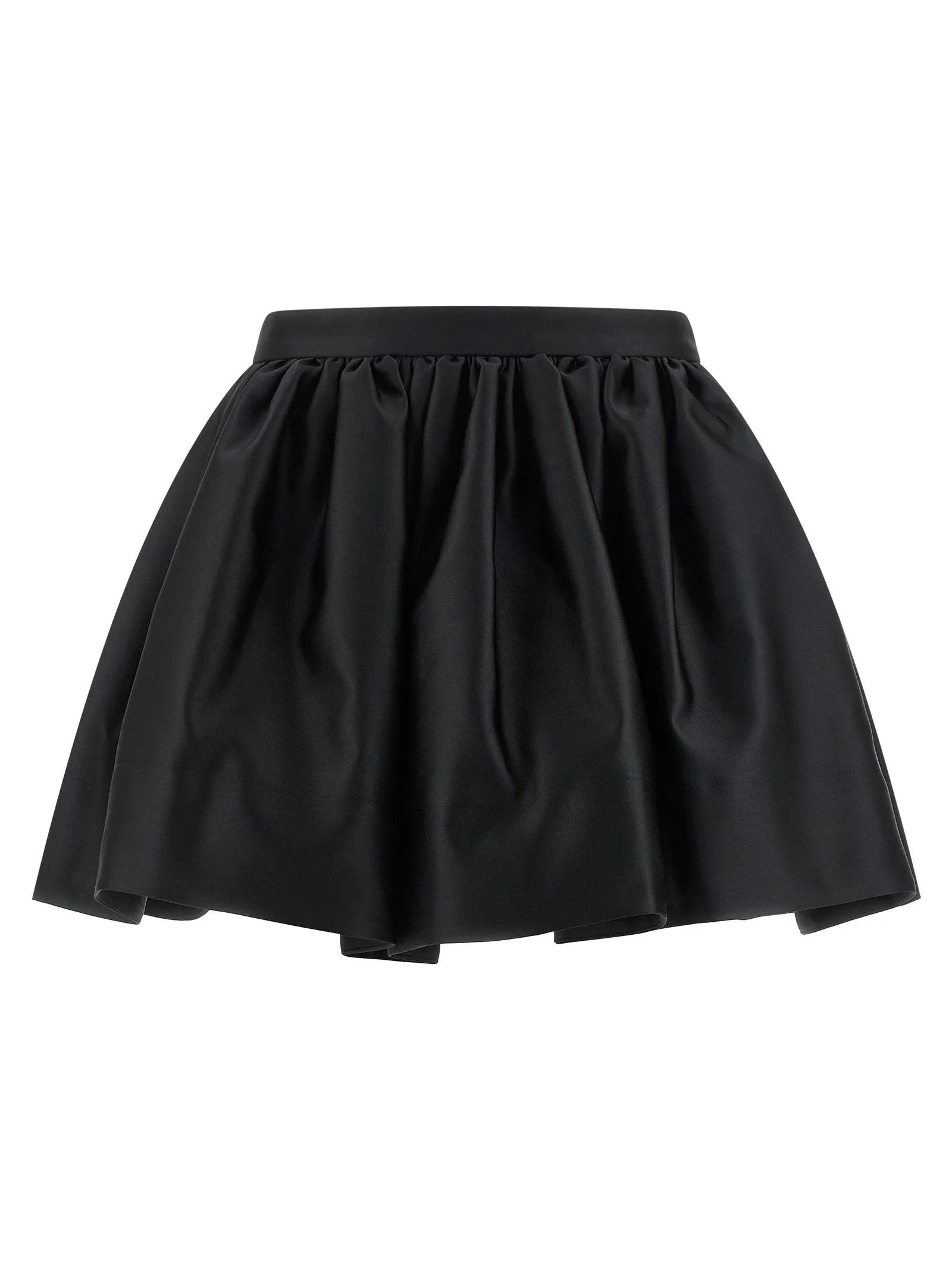 Satin Skirt Black sold by Wanan Luxury