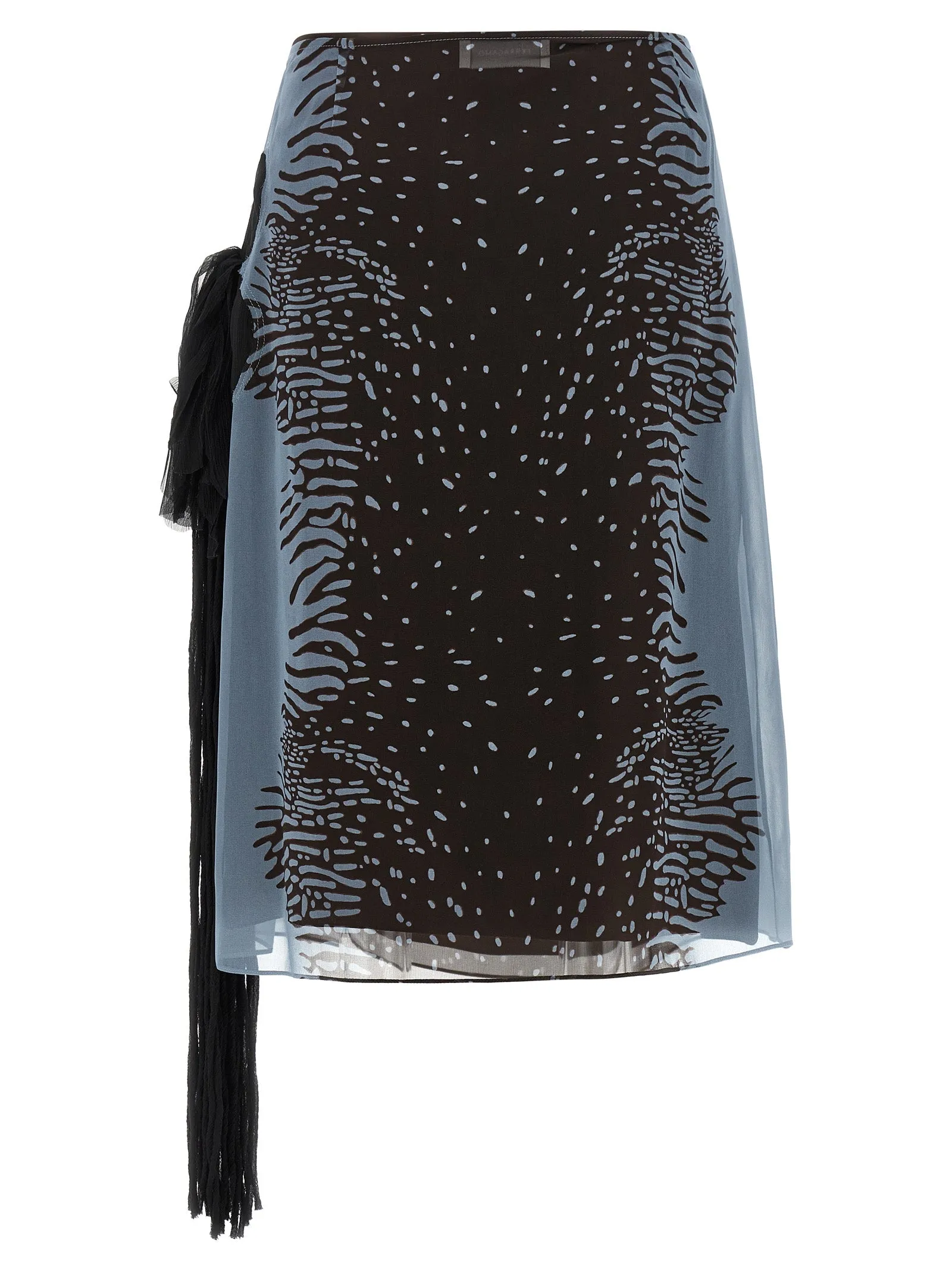 Georgette Skirt Skirts Multicolor sold by Wanan Luxury product image thumbnail 2