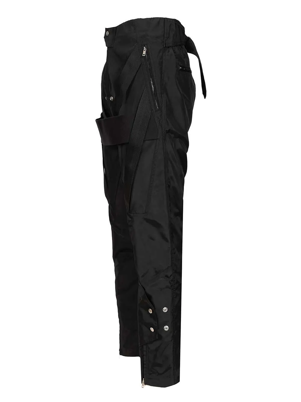 Megastrapped Motopants Nylon Canvas Trousers Black sold by Wanan Luxury product image thumbnail 3