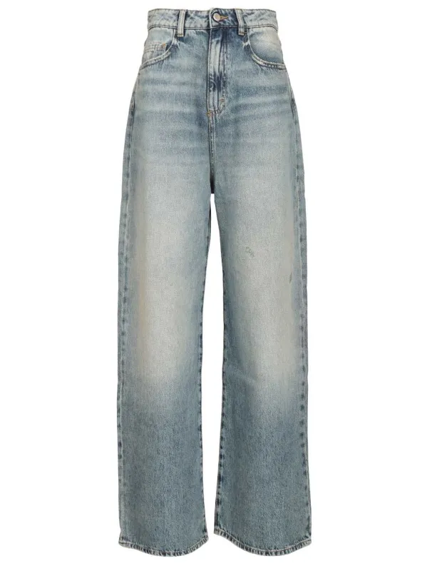 Wide Leg Jean Coco Jeans Light Blue made by Wanan Luxury