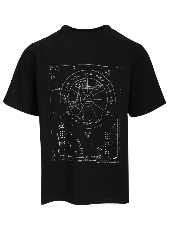 Brad In Black Cotton Jersey T-Shirt Black made by Rick Owens