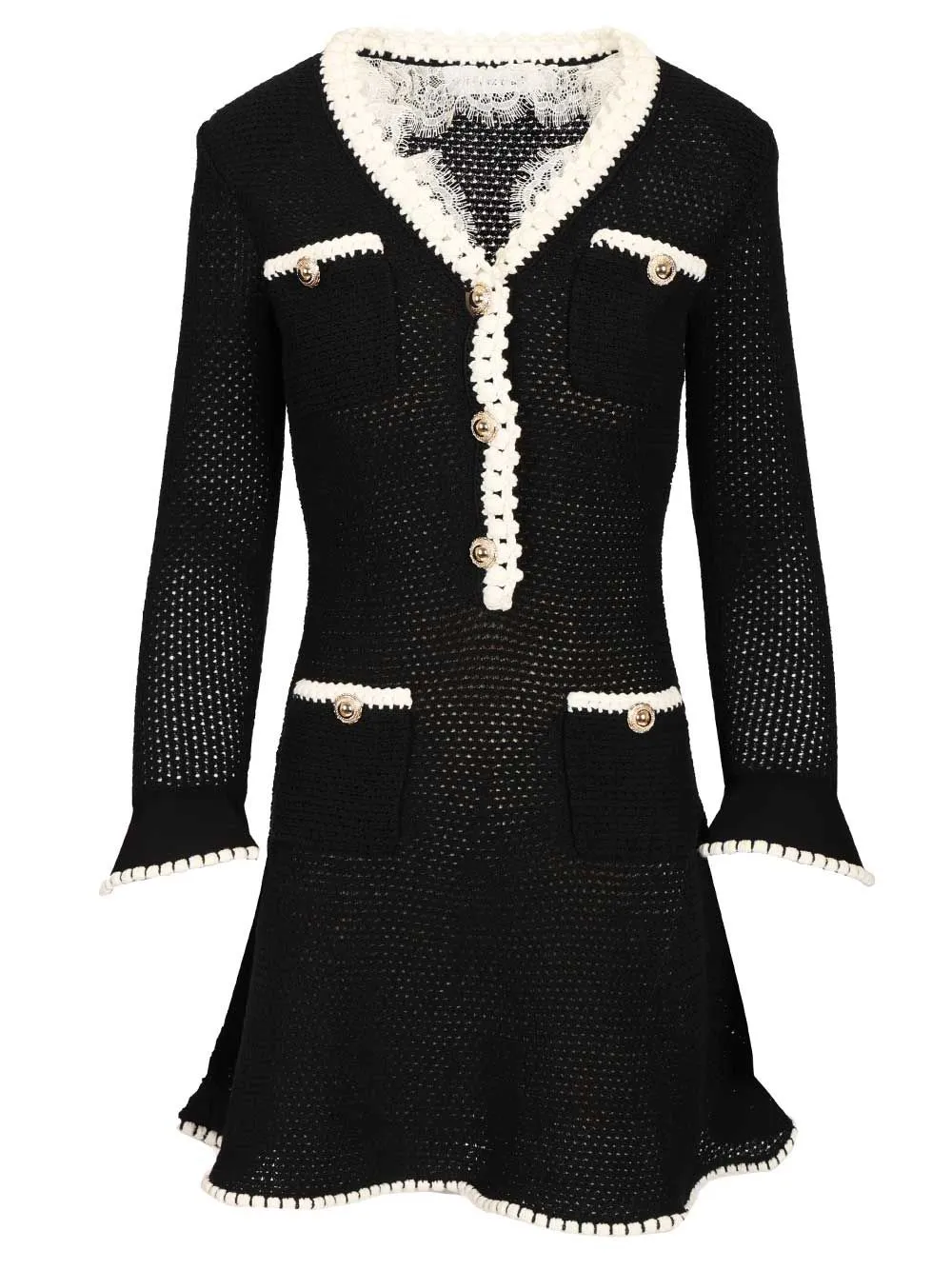 Mini Abito In Maglia Dresses Black sold by Wanan Luxury