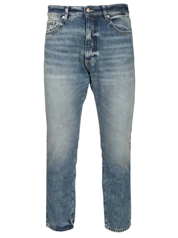 Carrot Jean Jeans Blue made by Wanan Luxury