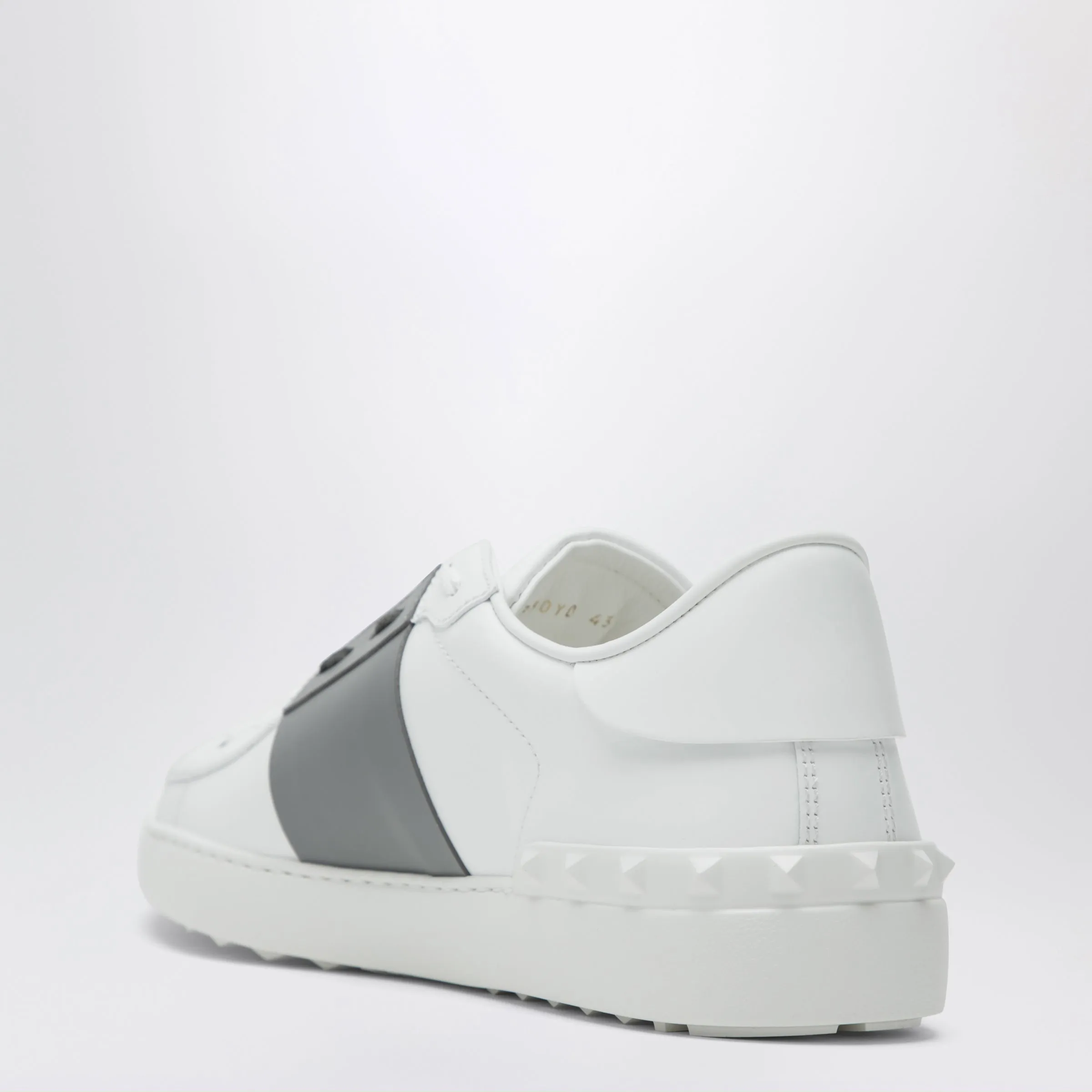 White/Dark Steel Open Sneaker sold by Wanan Luxury product image thumbnail 2