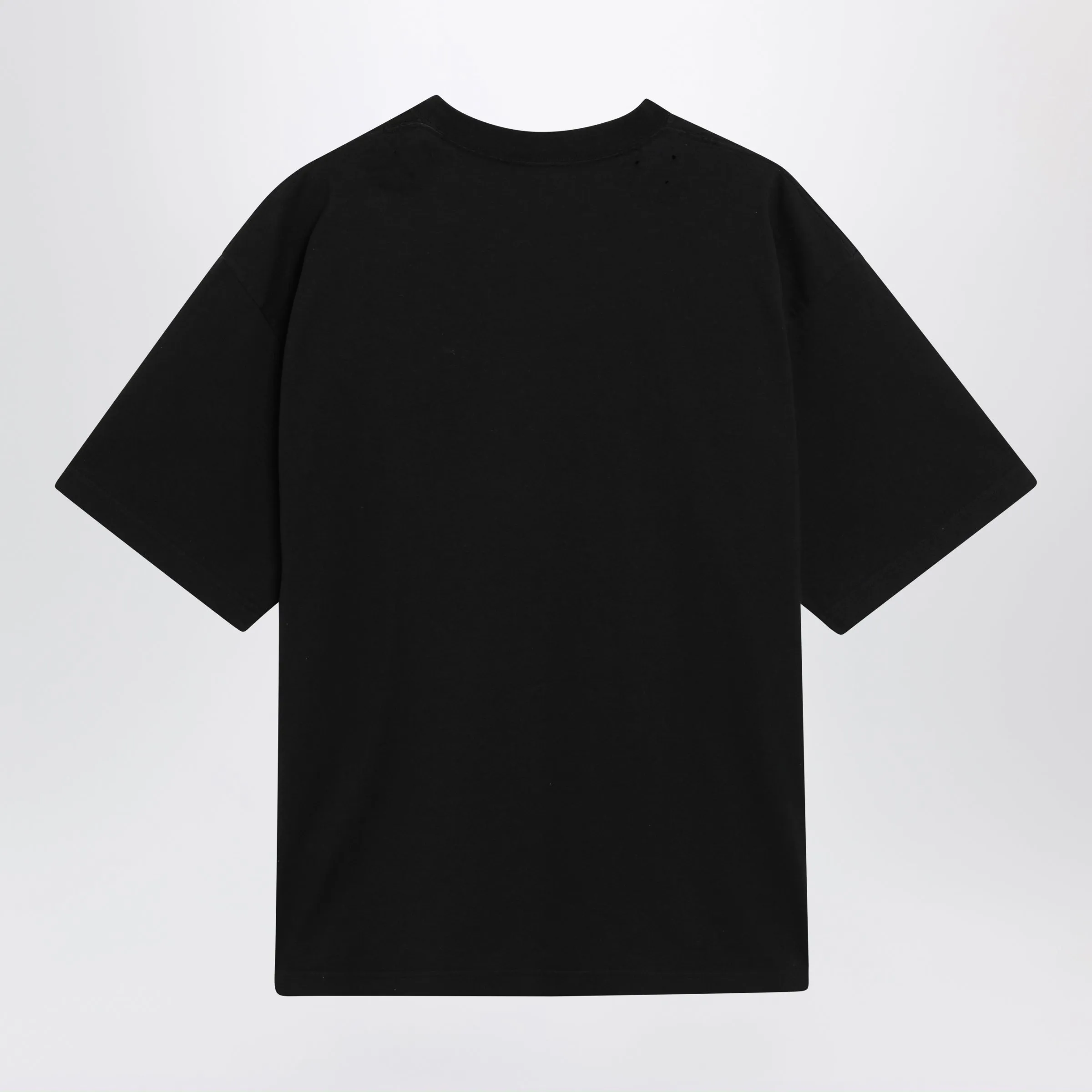 Men's Messy Spray Cotton Jersey T-Shirt In Black sold by Wanan Luxury product image thumbnail 2