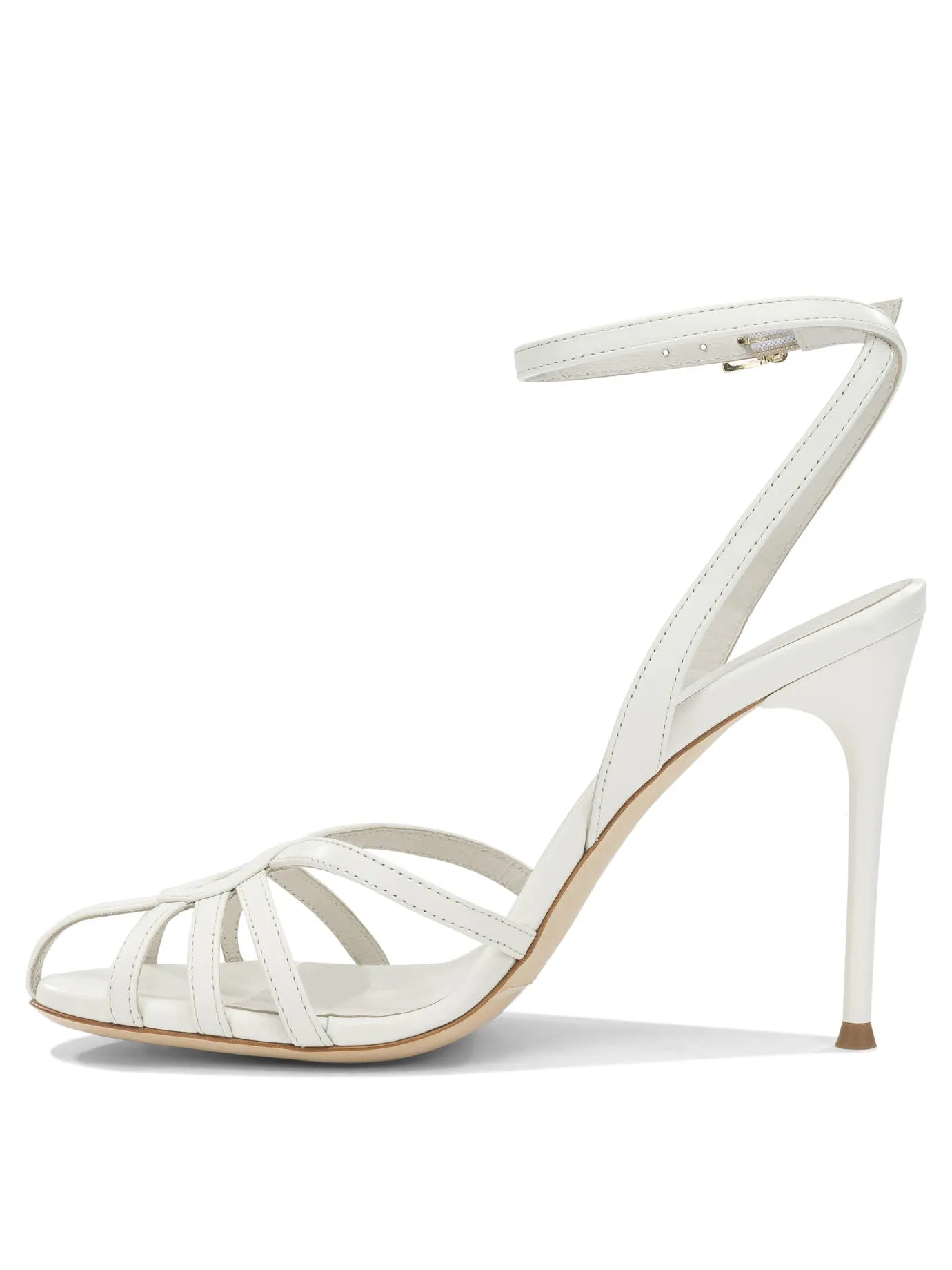 100mm Heeled Sandals White sold by Wanan Luxury product image thumbnail 3