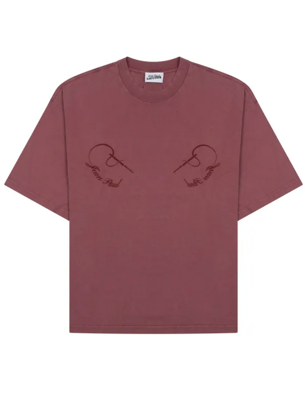 T-Shirt "Needles" Con Logo made by Jean Paul Gaultier