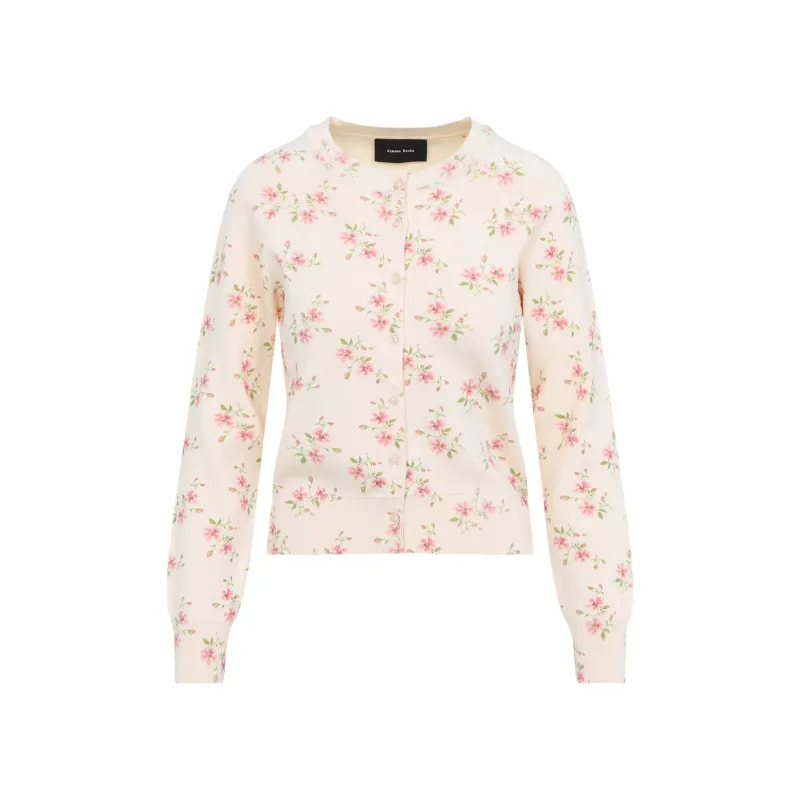 Cardigan Pink & Purple made by Simone Rocha