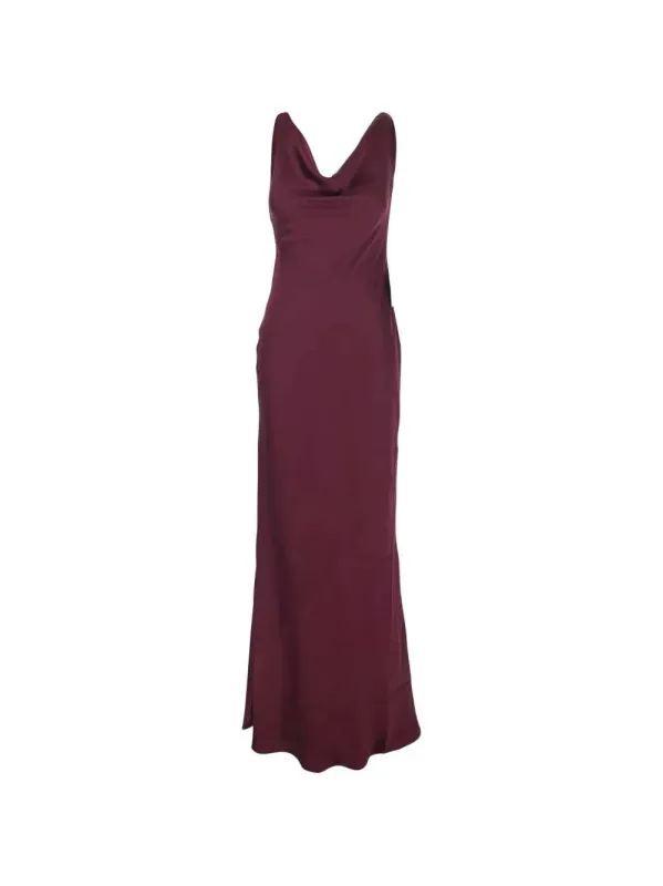 Evening Dress With Draped Neckline made by Norma Kamali