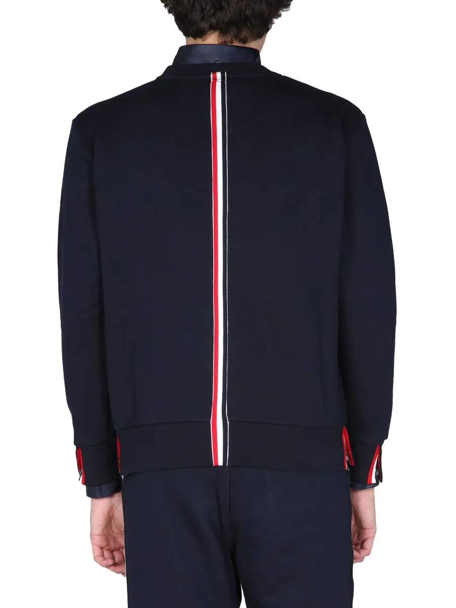 Sweatshirt With Tricolor Inlay sold by Wanan Luxury product image thumbnail 3