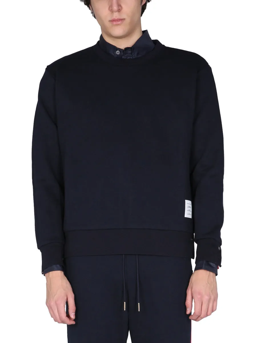 Sweatshirt With Tricolor Inlay sold by Wanan Luxury