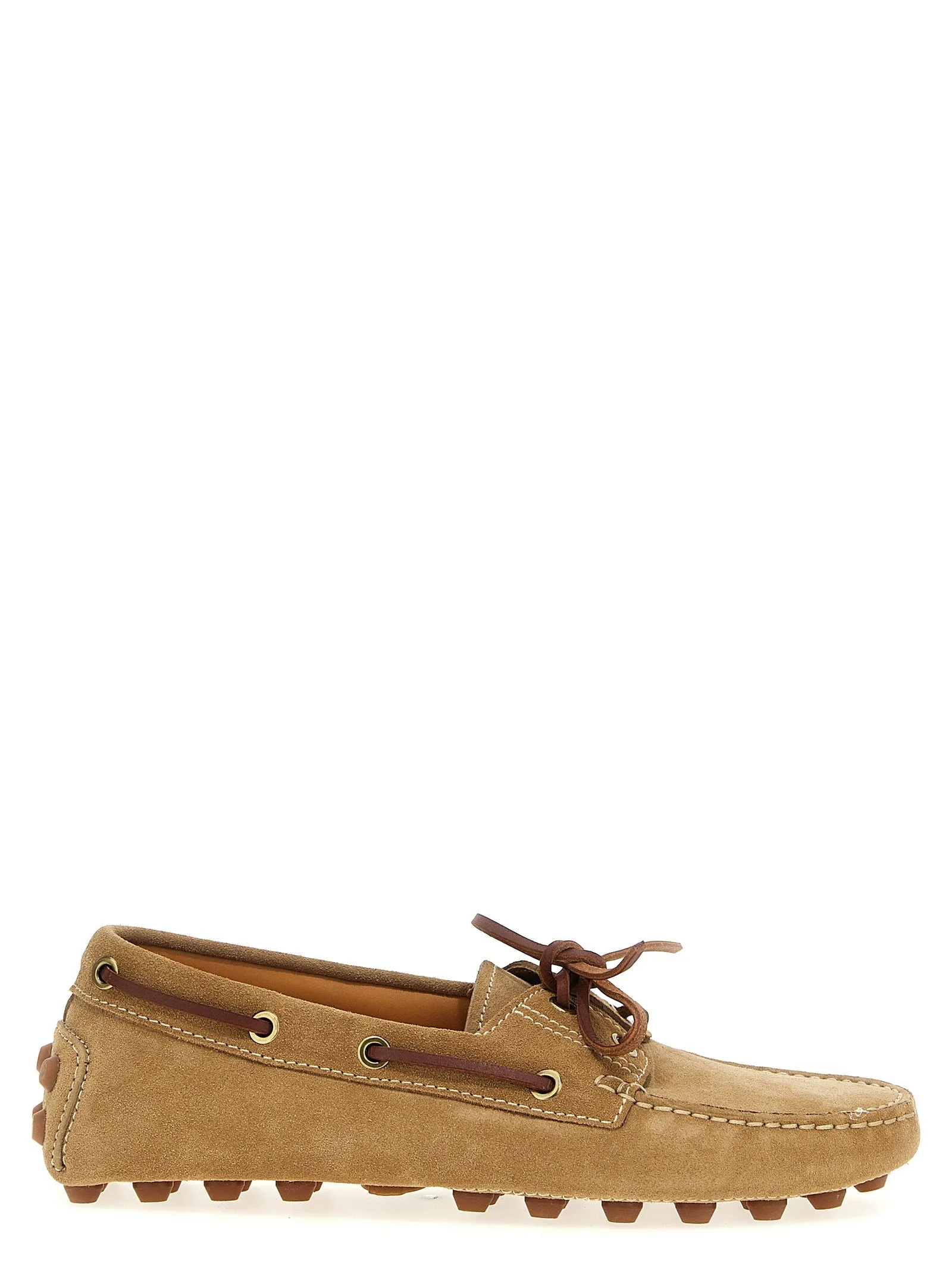 Gommino Bubble Loafers Beige sold by Wanan Luxury