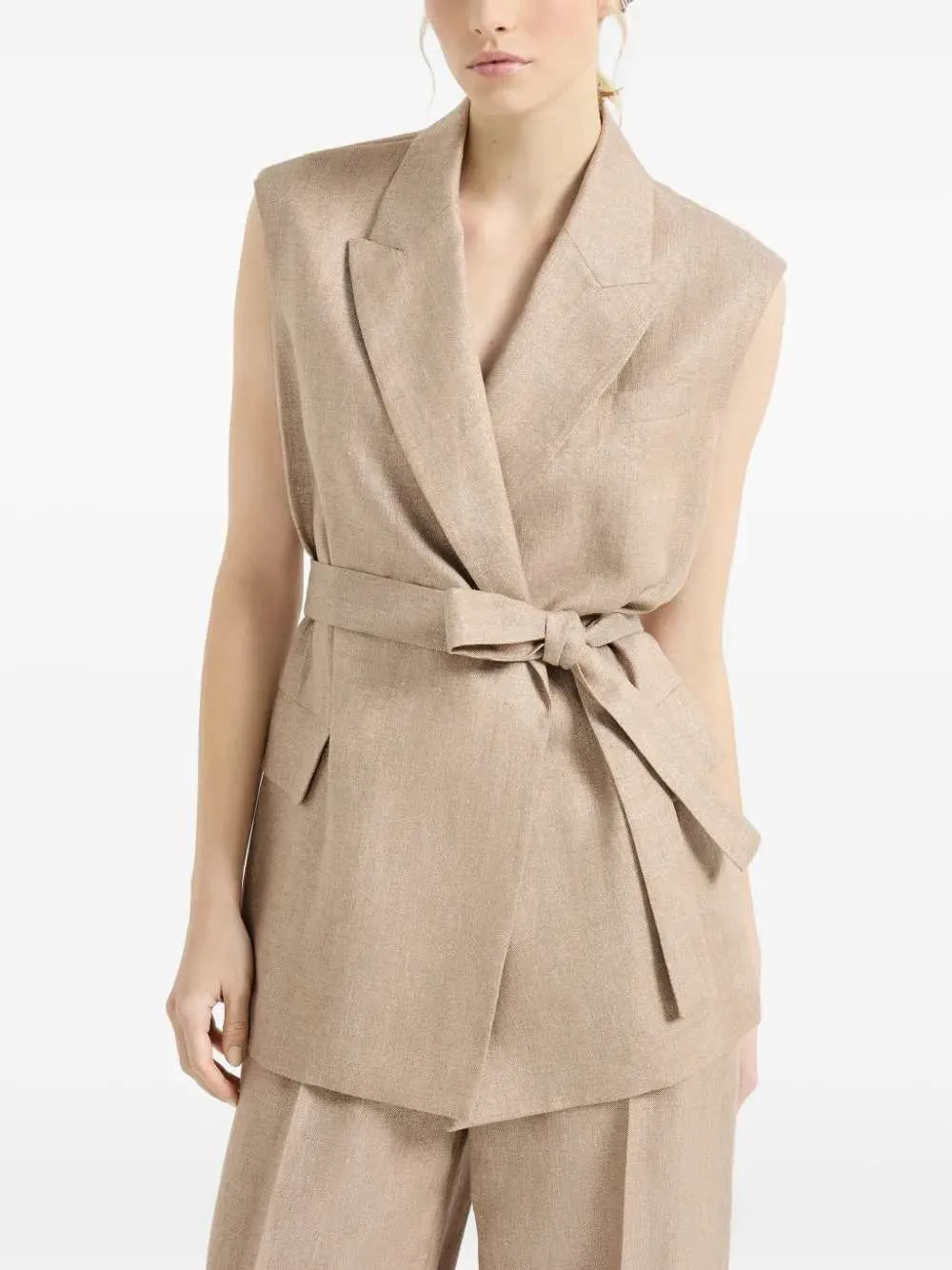 Belted Jacket sold by Wanan Luxury product image thumbnail 4