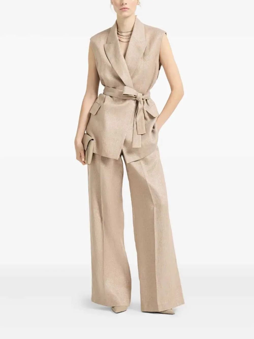 Belted Jacket sold by Wanan Luxury product image thumbnail 2