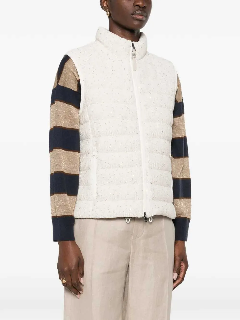 Sequined Vest sold by Wanan Luxury product image thumbnail 3