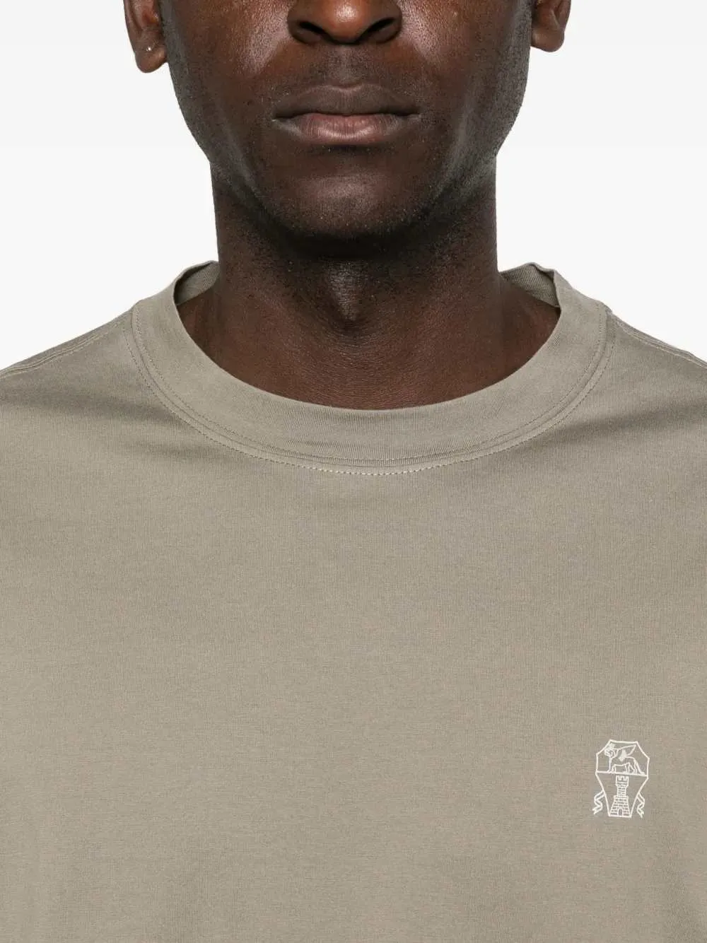 T-Shirt With Embroidered Logo sold by Wanan Luxury product image thumbnail 5