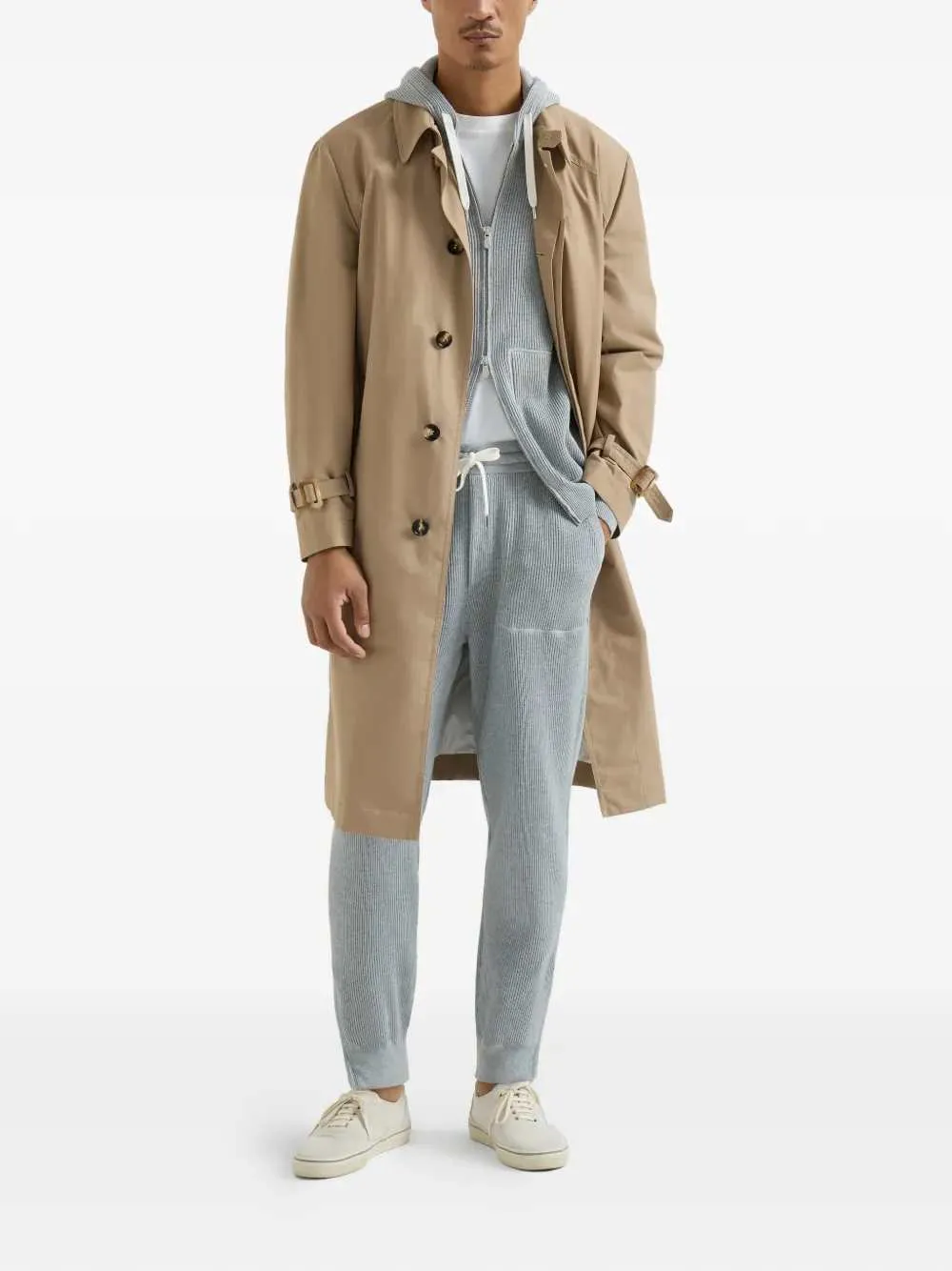 Cotton Zip-Up Hoodie sold by Wanan Luxury product image thumbnail 2