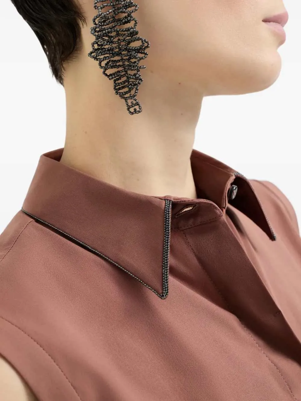 Sleeveless Shirt sold by Wanan Luxury product image thumbnail 4