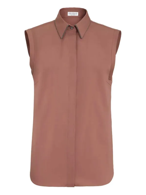 Sleeveless Shirt made by Brunello Cucinelli