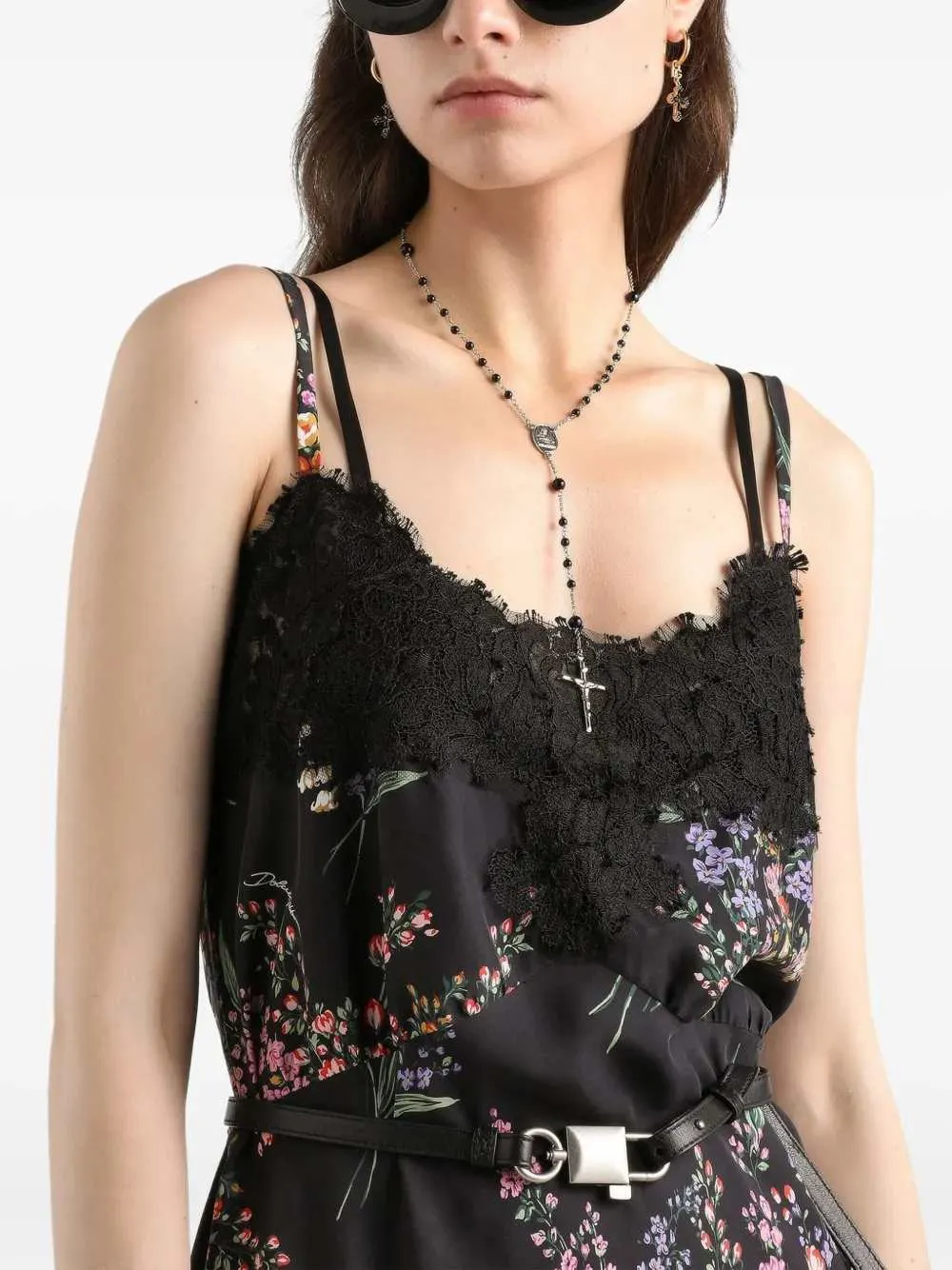 Short Floral Dress sold by Wanan Luxury product image thumbnail 5