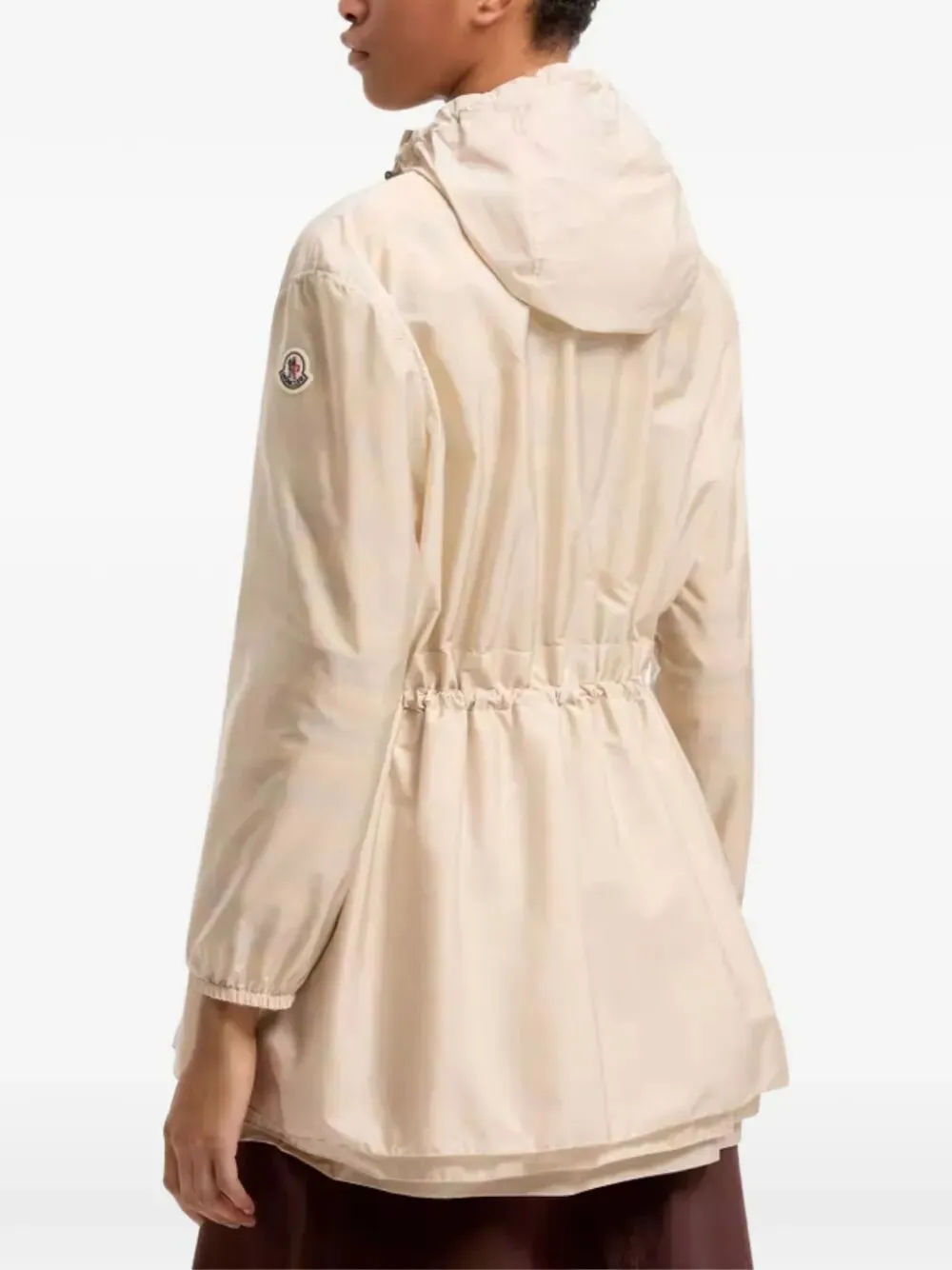 Weteau Ruched Hooded Rain Jacket sold by Wanan Luxury product image thumbnail 3