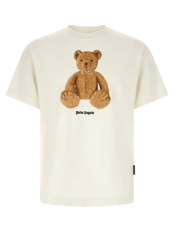 Bear T-Shirt White made by Palm Angels