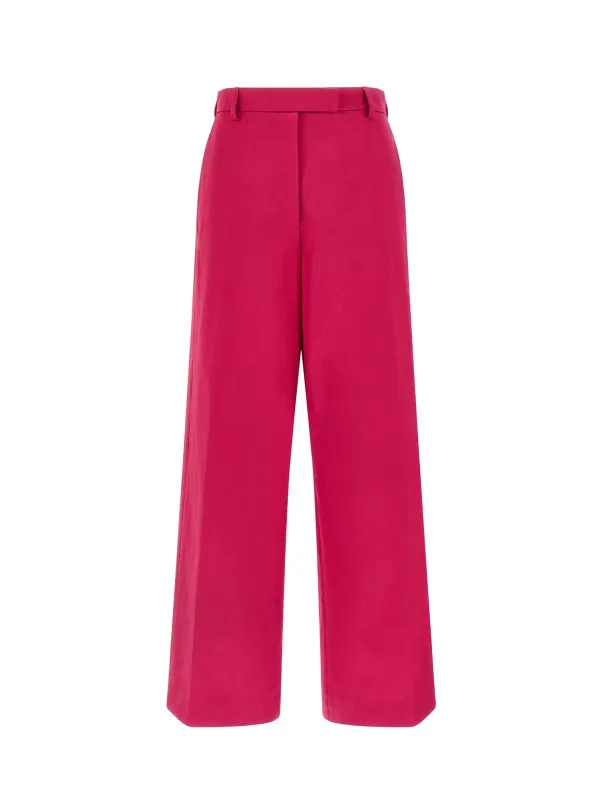 Penn Satin Trousers made by Dries Van Noten
