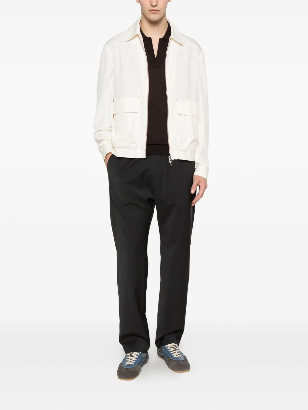 Water-Resistant Blouson Jacket sold by Wanan Luxury product image thumbnail 5