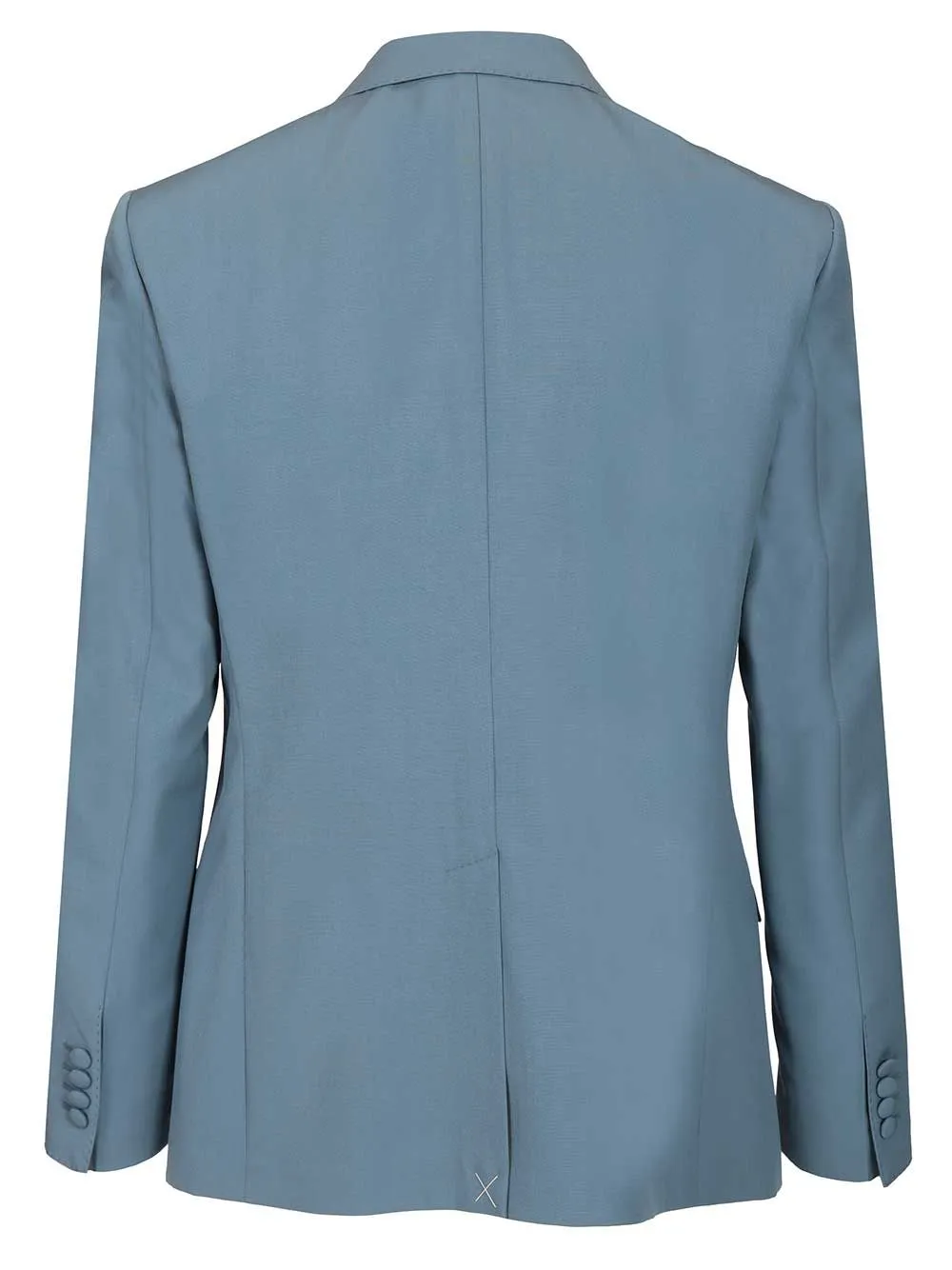 Double-Breasted Wool Poplin Jacket Jackets Light Blue sold by Wanan Luxury product image thumbnail 2