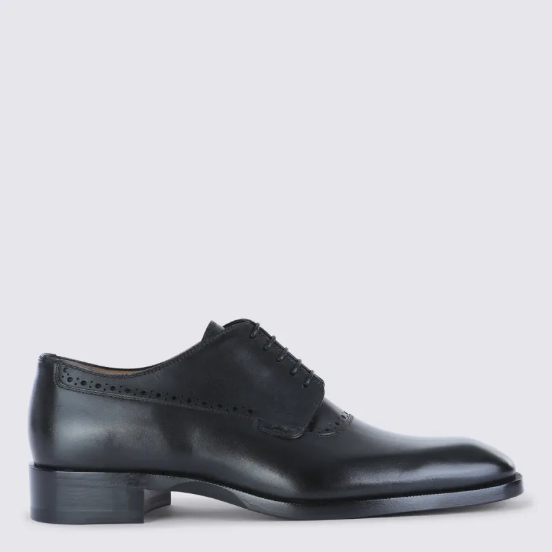 Flat Shoes Blacks And Greys made by Christian Louboutin