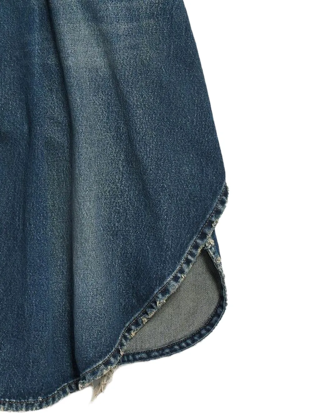 Denim Cotton Bermuda Shorts sold by Wanan Luxury product image thumbnail 2