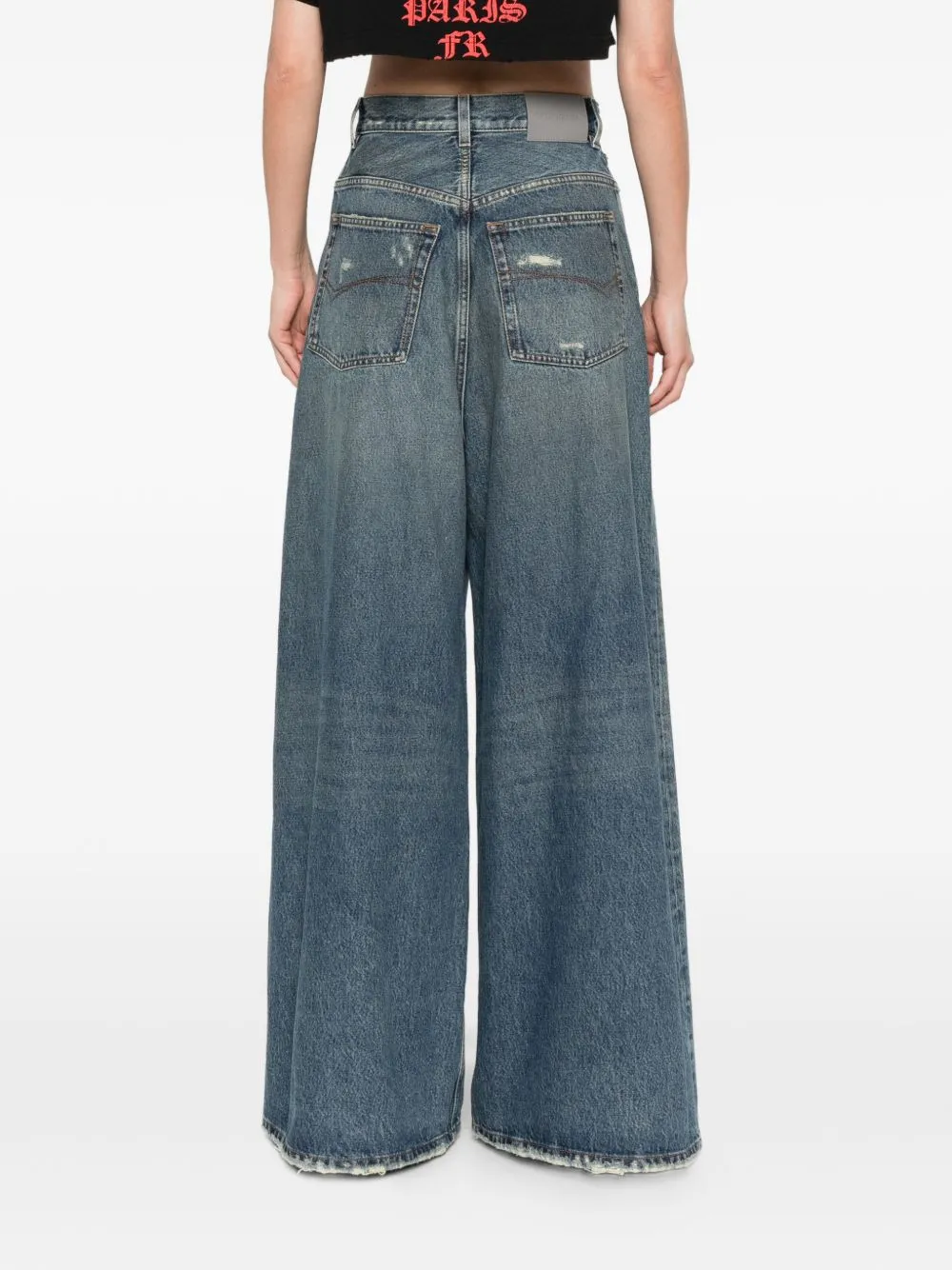 Flared Denim Jeans sold by Wanan Luxury product image thumbnail 2