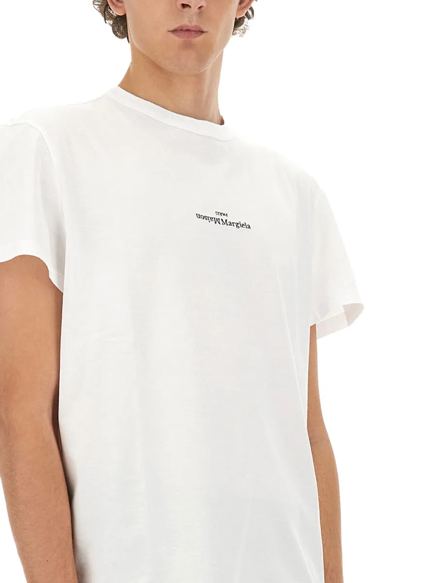 T-Shirt Con Logo Distorto sold by Wanan Luxury product image thumbnail 4