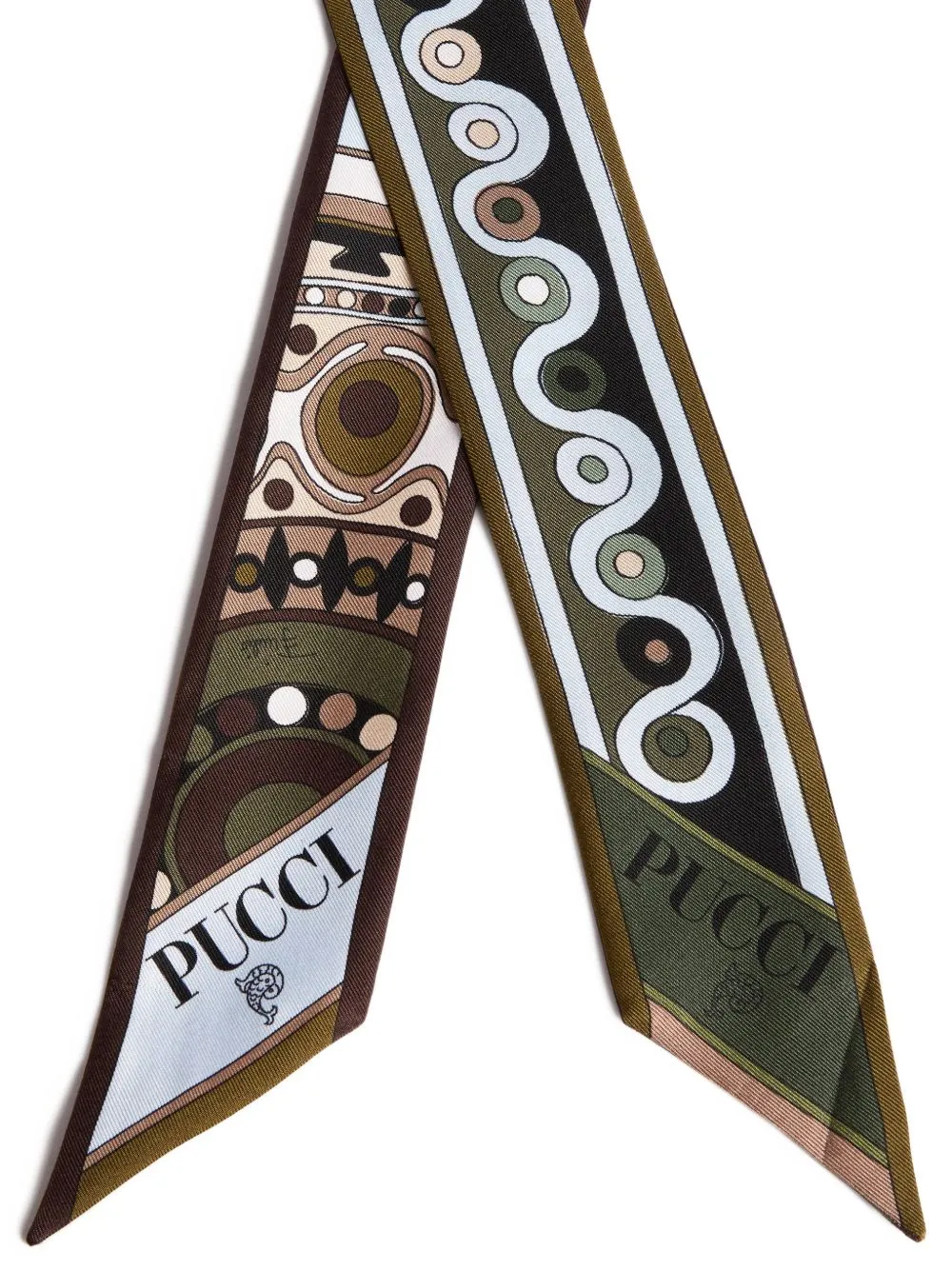 Printed Silk Foulard sold by Wanan Luxury product image thumbnail 2