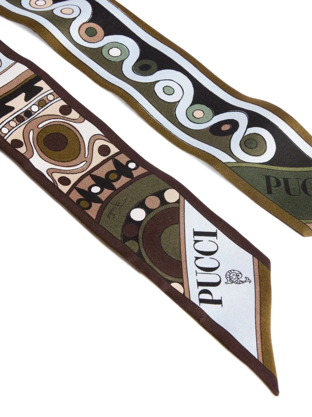 Printed Silk Foulard sold by Wanan Luxury product image thumbnail 3