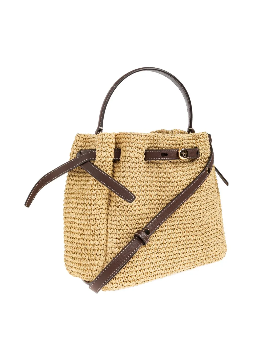Romy Straw Bucket Bag sold by Wanan Luxury product image thumbnail 4