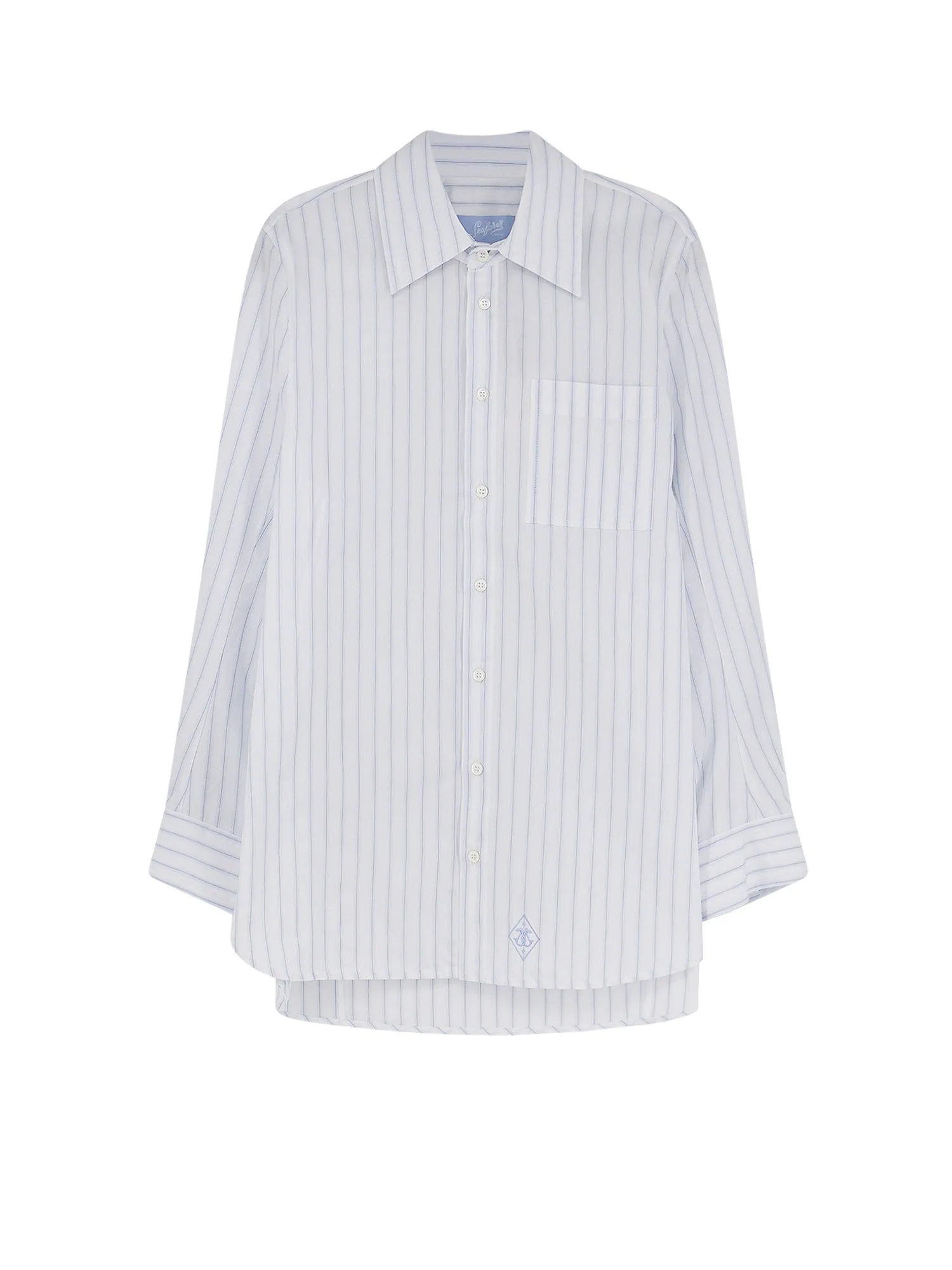 Tara Striped Cotton Shirt sold by Wanan Luxury