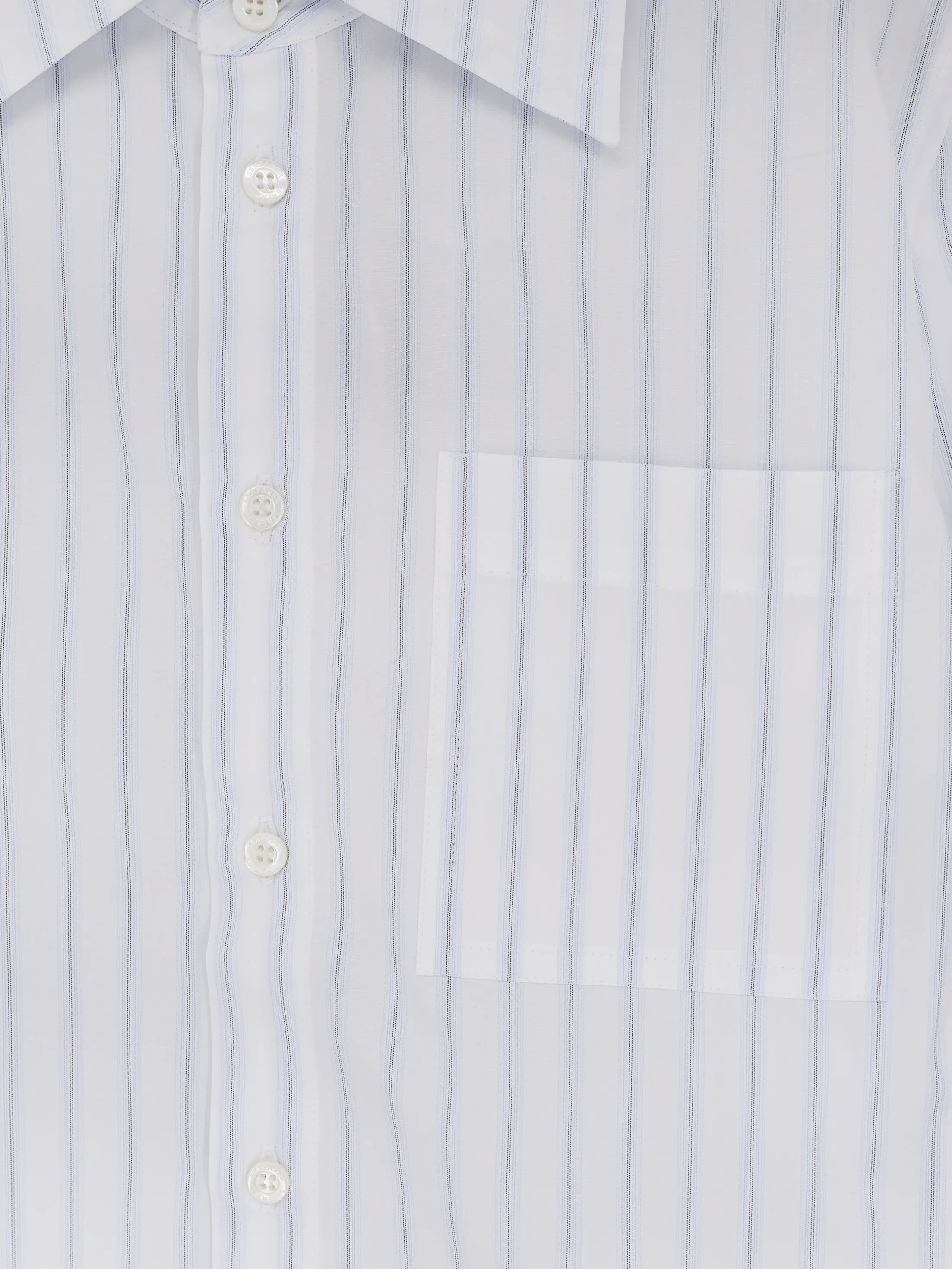 Tara Striped Cotton Shirt sold by Wanan Luxury product image thumbnail 3