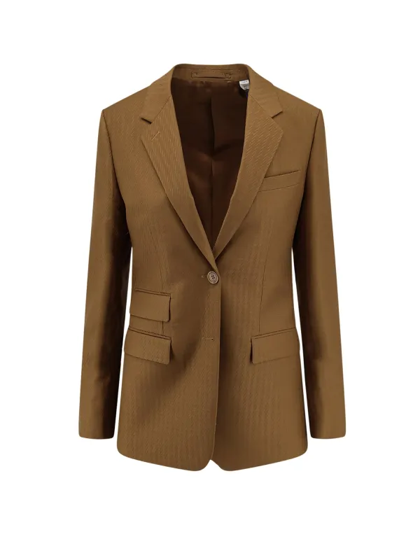 Siora Wool And Mohair Blazer made by Burberry