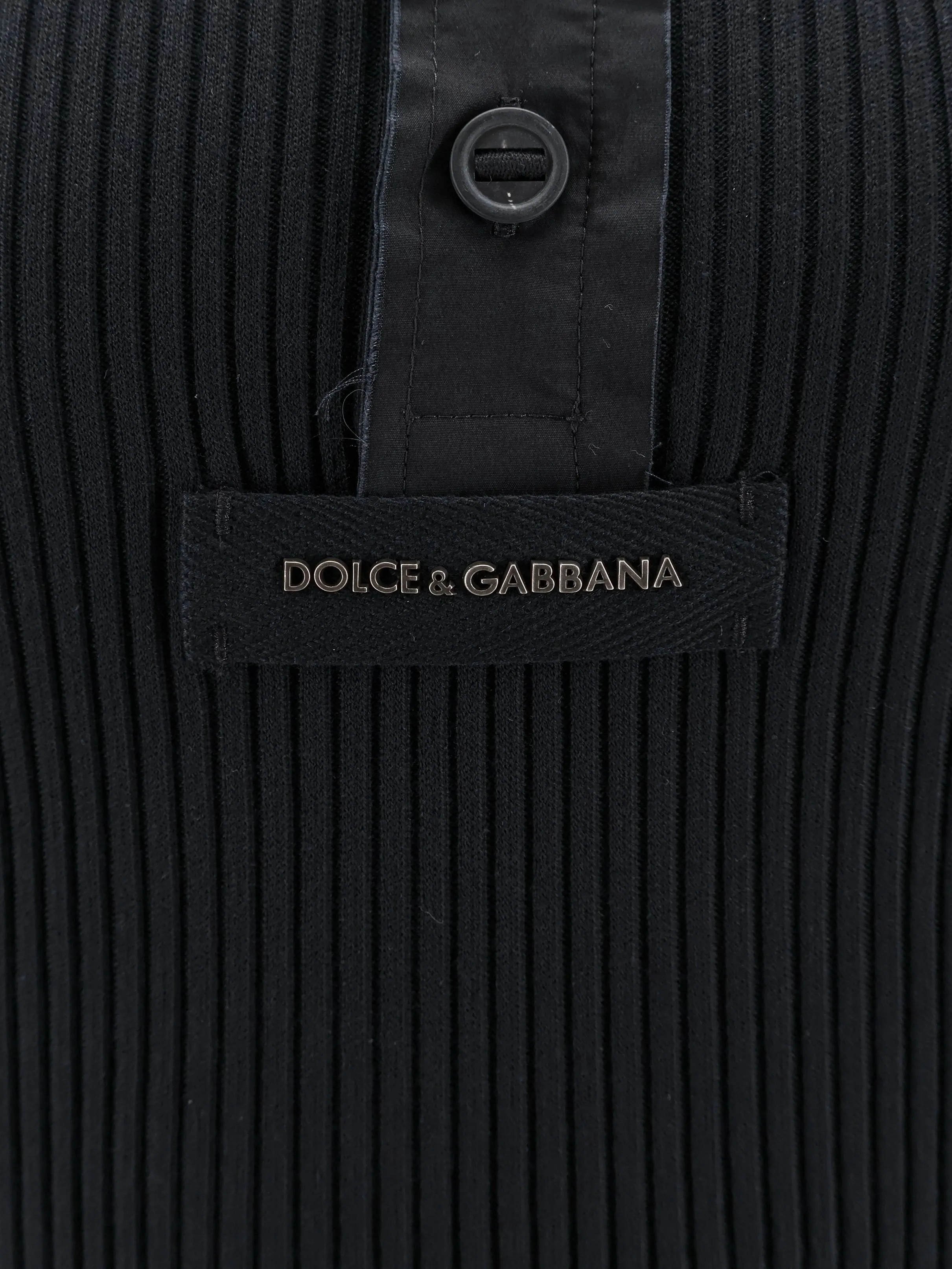 Ribbed Cotton Sweater With Metal Logo On The Front sold by Wanan Luxury product image thumbnail 3