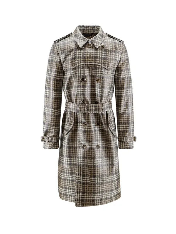 Foxfield Madras Trench made by Burberry