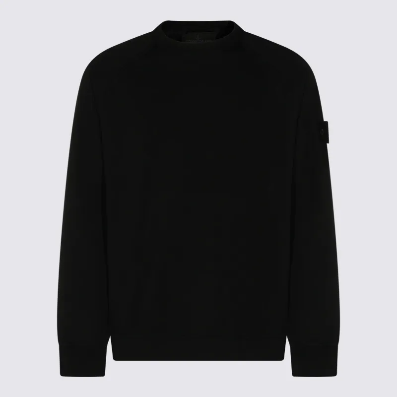 Sweaters Blacks And Greys made by Stone Island